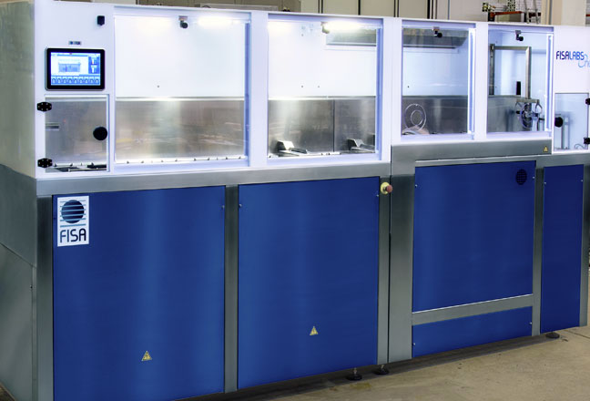 FISALABS One – machine de nettoyage et coating – Domaine Optique