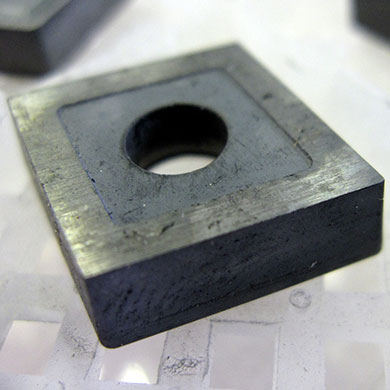 Mechanics – Tungsten Carbide insert (before cleaning)